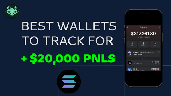 The BEST Wallets to Track When Trading Meme Coins